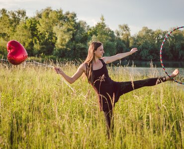 Hoopdance-Online-Kurs für AnfängerInnen